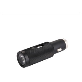 Realpower KFZ-Ladegerät Torch 2400mA con 1xUSB Negro