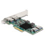 DeLOCK Tarjeta PCIe x4 Dual Channel con 2x USB 5Gbps Externos y 2x USB 5Gbps Internos Tipo-A, Factor de Forma Low Profile