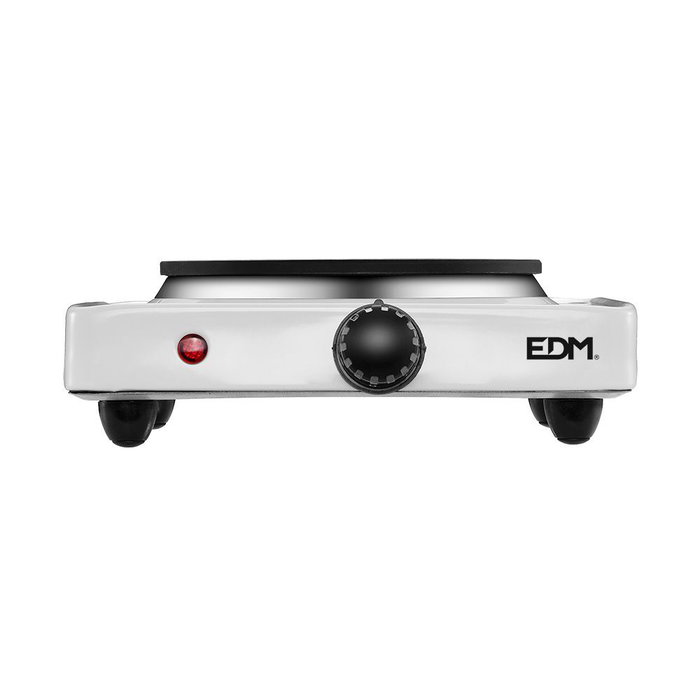 Edm Cocina eléctrica 1 fuego 1000W Blanco Edm Cocina eléctrica 1 fuego 1000W Blanco