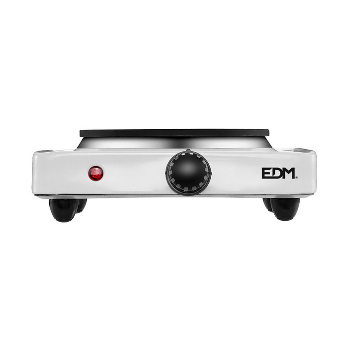 Edm Cocina eléctrica 1 fuego 1000W Blanco Edm Cocina eléctrica 1 fuego 1000W Blanco