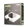 Edm Cocina eléctrica 1 fuego 1000W Blanco