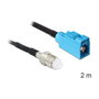 DeLOCK 88630 Cable coaxial FME hembra a FAKRA Z hembra RG-174 2 m