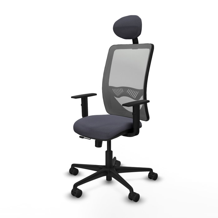 PIQUERAS Y CRESPO Silla de oficina Zulema con Mecanismo Sincro/Traslack, Gris PIQUERAS Y CRESPO Silla de oficina Zulema con Mecanismo Sincro/Traslack, Gris