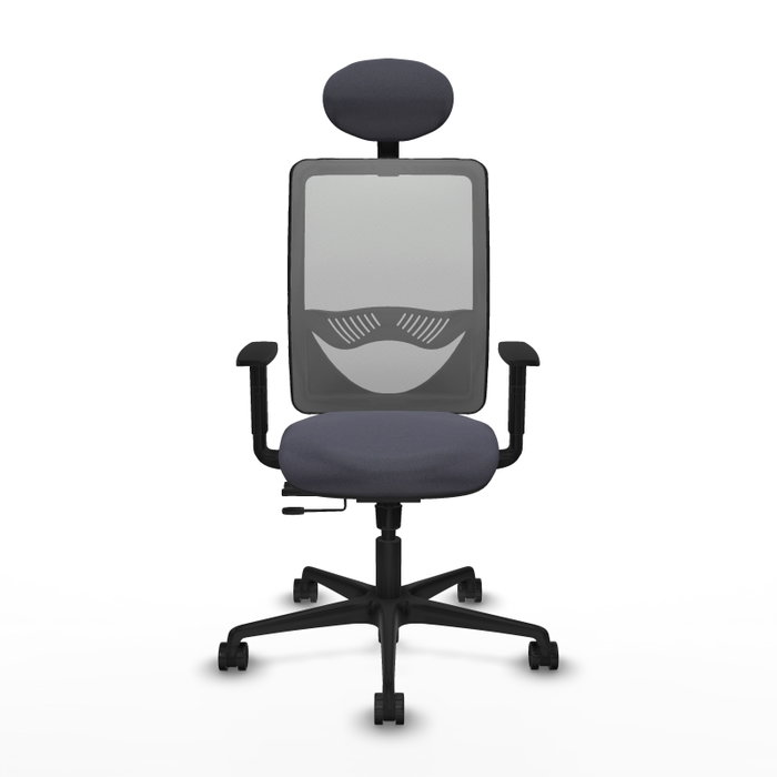 PIQUERAS Y CRESPO Silla de oficina Zulema con Mecanismo Sincro/Traslack, Gris PIQUERAS Y CRESPO Silla de oficina Zulema con Mecanismo Sincro/Traslack, Gris