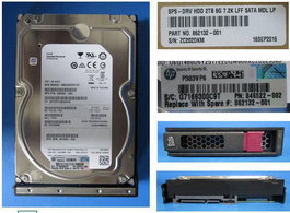 Hewlett Packard Enterprise Unidad de disco duro HDD de 3.5 pulgadas 2TB SATA III 6Gb/s 7200 RPM LFF, disco de sustitución cualificado (Qualified Drive)