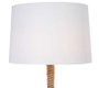 DKD Home Decor Lámpara de pie Metal y Cuerda