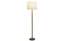 DKD Home Decor Lámpara de pie Metal y Cuerda