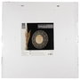 Home Deco Factory Reloj de Pared Ratán Natural, Diámetro 70 cm