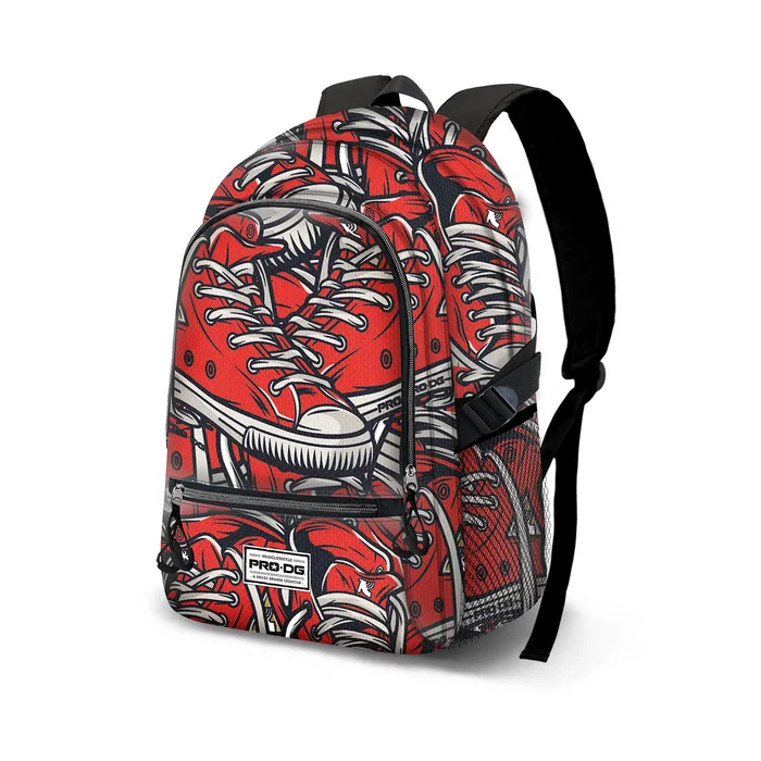 Pro-Dg Mochila FAN 2.2 Sneak Urbana Ligera Compartimento, Bolsillo para Dispositivos, Dos Bolsillos Frontales, Dos Laterales Malla, Correas Acolchadas, Cinta Trolley, Rojo Pro-Dg Mochila FAN 2.2 Sneak Urbana Ligera Compartimento, Bolsillo para Dispositivos, Dos Bolsillos Frontales, Dos Laterales Malla, Correas Acolchadas, Cinta Trolley, Rojo