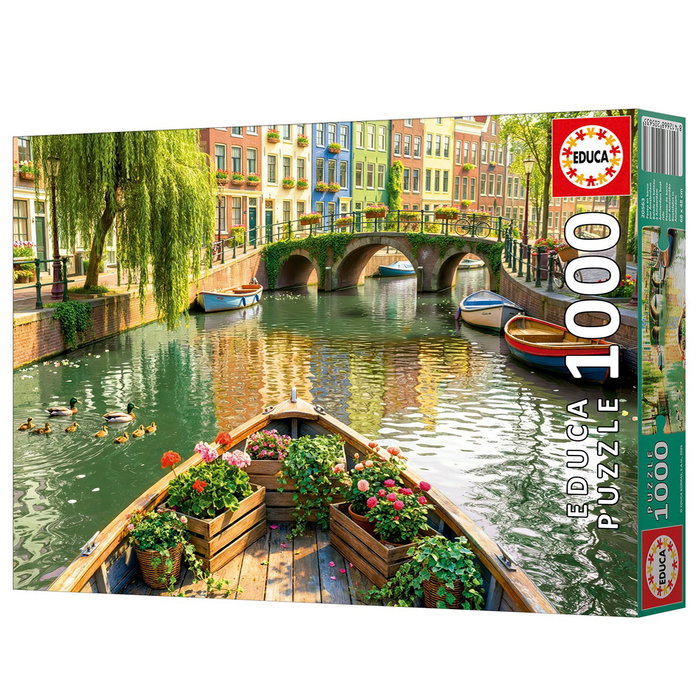Educa Puzzle 1000 piezas Paseo En Barco Por Ámsterdam Educa Puzzle 1000 piezas Paseo En Barco Por Ámsterdam