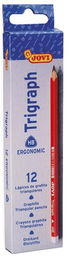 Lapiz De Grafito Jovi Trigraph - Hb (Set de 12)