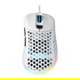 Sharkoon Ratón Light 200 Gaming, Óptico, 16000 DPI, USB Tipo A, 6 Botones Programables, Blanco