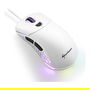 Sharkoon Ratón Light 200 Gaming, Óptico, 16000 DPI, USB Tipo A, 6 Botones Programables, Blanco