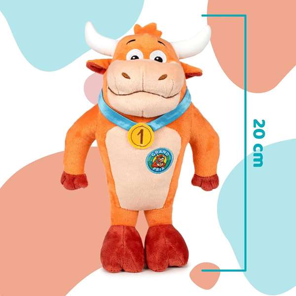 PLAY BY PLAY Peluche Maria Fernanda Vaquilla Grand Prix 20cm PLAY BY PLAY Peluche Maria Fernanda Vaquilla Grand Prix 20cm