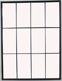 DKD Home Decor Espejo de Hierro Negro 90x2x120 cm