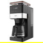 Krups KM8428 Cafetera de Filtro Programable Aroma Partner, 1.5L, Molinillo Integrado, para Granos y Café Molido, 1000W, Color Negro