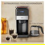 Krups KM8428 Cafetera de Filtro Programable Aroma Partner, 1.5L, Molinillo Integrado, para Granos y Café Molido, 1000W, Color Negro