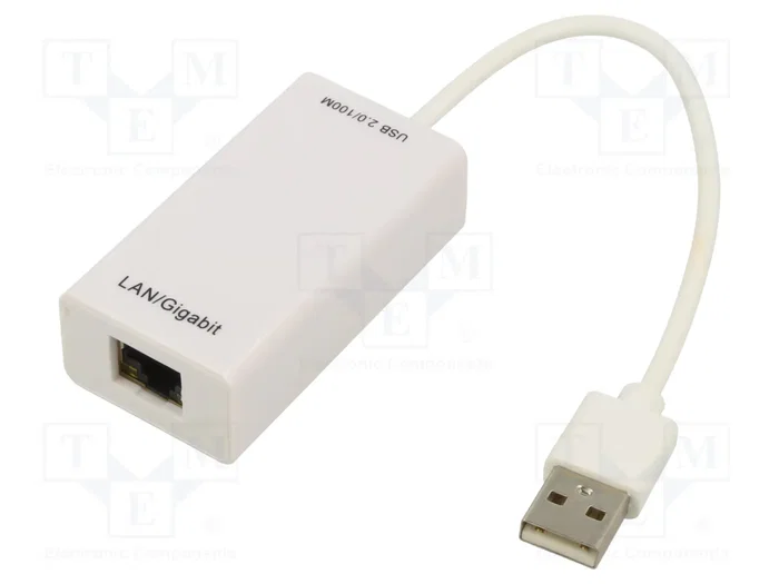 GOOBAY Adaptador USB a Ethernet RJ45 con conector USB A GOOBAY Adaptador USB a Ethernet RJ45 con conector USB A
