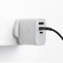 Native Union 67W USB-C PD 3-Port Fast GaN Wall Charger Blanco