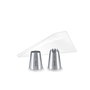 Tescoma Grandchef Kit Croquetas con 10 Bolsas y 2 Boquillas de Acero Inoxidable, Ideal para Rellenar y Decorar