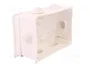 ELEKTRO-PLAST NASIELSK EP-LUX Caja de conexiones blanca con diafragmas