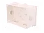 ELEKTRO-PLAST NASIELSK EP-LUX Caja de conexiones blanca con diafragmas