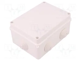 ELEKTRO-PLAST NASIELSK EP-LUX Caja de conexiones blanca con diafragmas