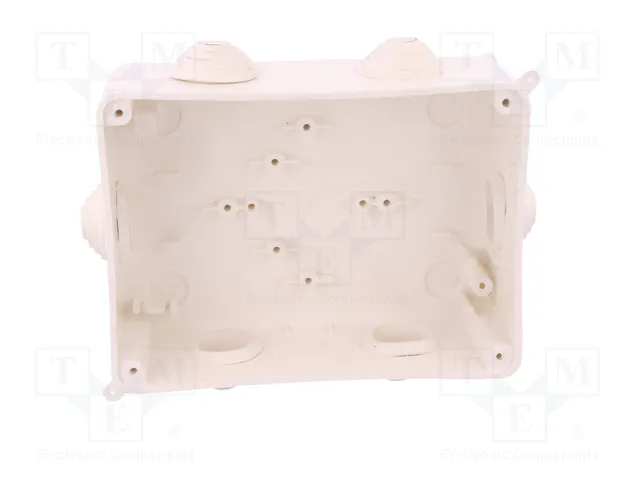 ELEKTRO-PLAST NASIELSK EP-LUX Caja de conexiones blanca con diafragmas