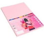 FABRISA Paquete de papel A4 rosa claro 80g, 100 hojas