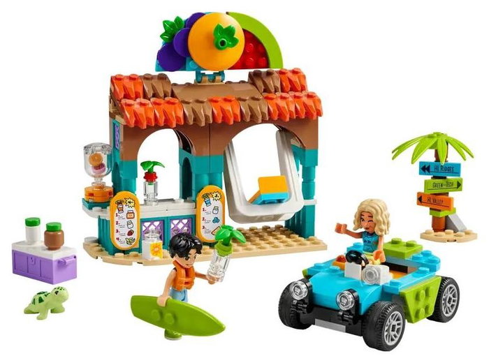 LEGO Friends 42625 Beach Smoothie Bar de bebidas para niñas y niños