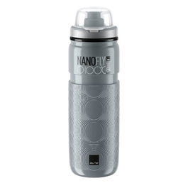 Elite Nanofly 0-100 - Botella Térmica Comprimible 550ml, Mantiene Frío/Calor 4h, Bote Deportivo Ciclismo WorldTour