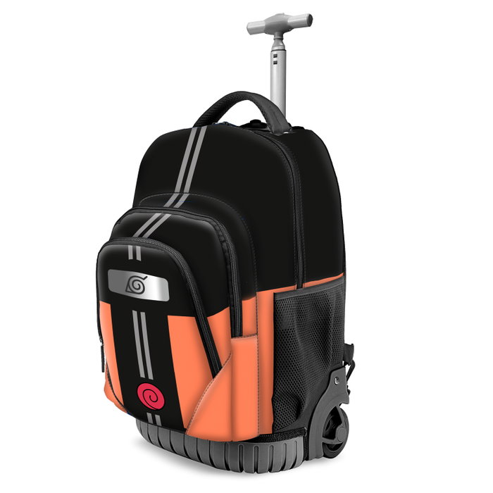 Naruto Mochila Trolley Escolar GTS FAN Dress Multicolor con Ruedas, Poliéster, 30L Naruto Mochila Trolley Escolar GTS FAN Dress Multicolor con Ruedas, Poliéster, 30L