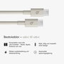 Cable USB-C a USB-C Apple MDGD4ZM/A Gris 1,5 m