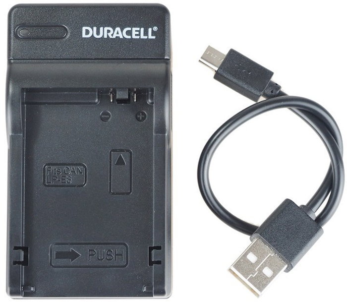 Duracell Cargador con cable USB para DR9945/LP-E8 Duracell Cargador con cable USB para DR9945/LP-E8