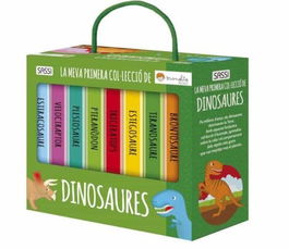 Mi Primera Biblioteca Sassi Manolito Books Els Dinosaures - Catalan (8 Libros De 10 Pag.) (+2 Años)