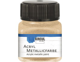 Kreul Pintura acrílica metálica champán 20ml