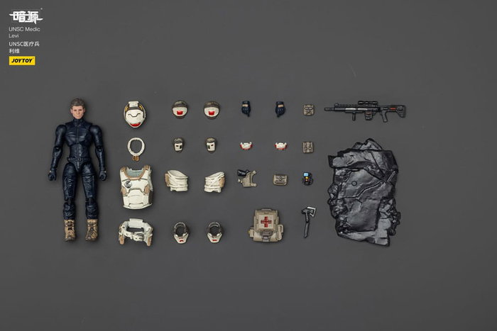 UNSC Dark Source Figura Medic Levi 7 cm