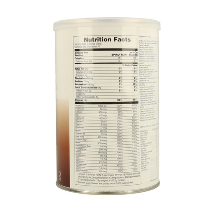 Natures Plus Spiru-Tein Chocolate 476g