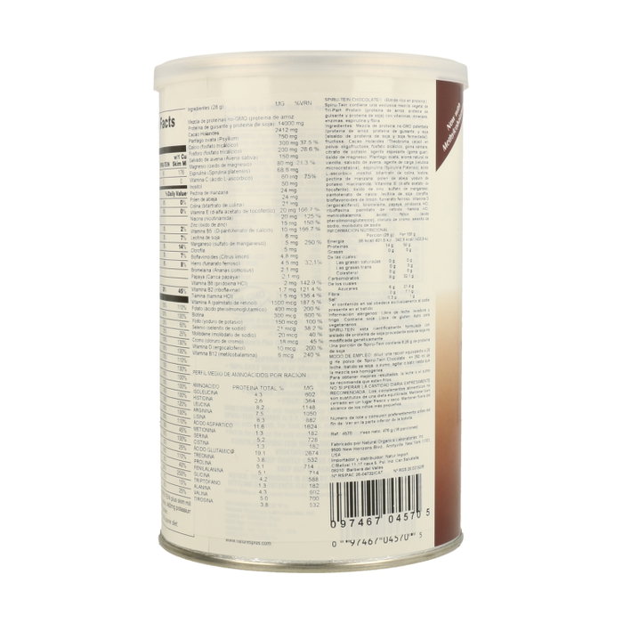 Natures Plus Spiru-Tein Chocolate 476g