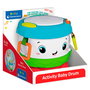 Clementoni Tambor Baby 10-36 meses con Actividades y Melodías con Efectos de Luces LED