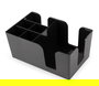 My Bar Organizador de Servilletas y Pajitas con 6 Secciones, 24 cm x 14.7 cm x 10.6 cm (6 Unidades)