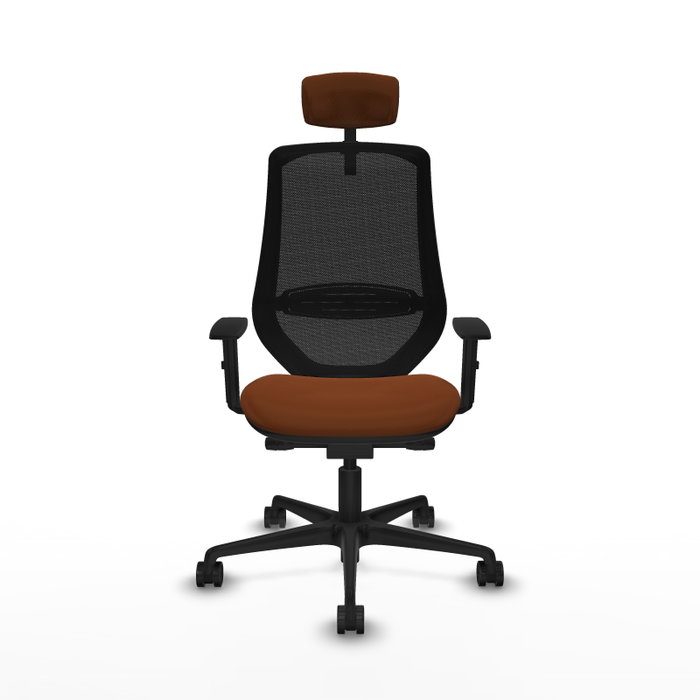 PIQUERAS Y CRESPO Silla de oficina Mardos con mecanismo Sincro/Traslack Marrón y Negro PIQUERAS Y CRESPO Silla de oficina Mardos con mecanismo Sincro/Traslack Marrón y Negro