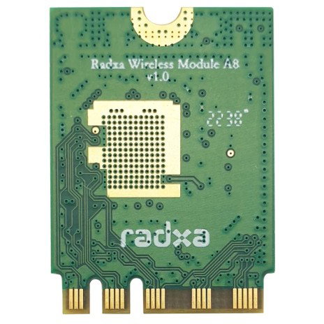Radxa Módulo inalámbrico M.2 WiFi 6 y BT5.2 A8