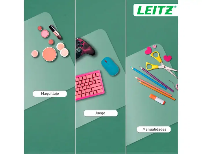 Leitz Alfombrilla de Escritorio Transparente 70x36 cm