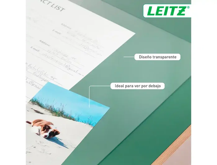 Leitz Alfombrilla de Escritorio Transparente 70x36 cm
