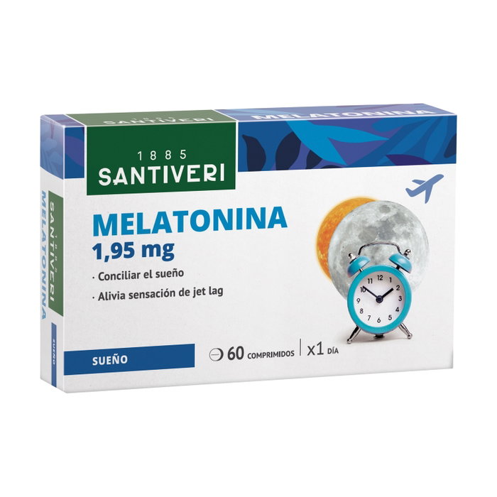 SANTIVERI Melatonina 60 comprimidos SANTIVERI Melatonina 60 comprimidos