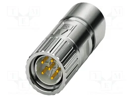 PHOENIX CONTACT Conector M23 PRO macho de 6 pines recto