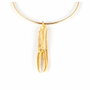 Shabama Tuent Elástico collar #oro brillo