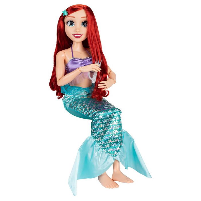 JAKKS PACIFIC Muñeca Ariel La Sirenita Disney 80cm