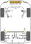 Powerflex Montaje Silentblock Trasero del Diferencial